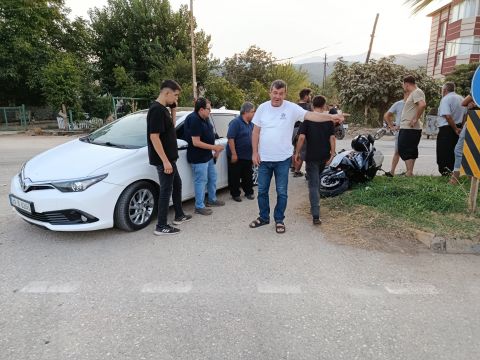  Hassa Devrişpaşa bulvarında kaza